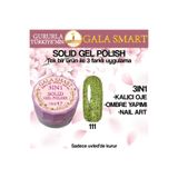 gala smart Kalıcı Oje Yeni Nesil Solid Gel Polish 3 in 1 NO:111