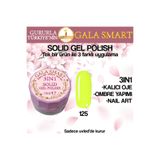 gala smart Kalıcı Oje Yeni Nesil Solid Gel Polish 3 in 1 NO:125