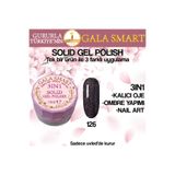 gala smart Kalıcı Oje Yeni Nesil Solid Gel Polish 3 in 1 NO:126
