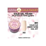 gala smart Kalıcı Oje Yeni Nesil Solid Gel Polish 3 in 1 NO:202