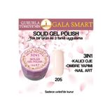 gala smart Kalıcı Oje Yeni Nesil Solid Gel Polish 3 in 1 NO:205