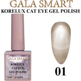 Gala Smart Korelux Kedi Gözü Kalıcı Oje Oje Kodu: Kore-01