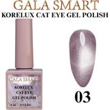 Gala Smart Korelux Kedi Gözü Kalıcı Oje Oje Kodu: Kore-03