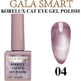 Gala Smart Korelux Kedi Gözü Kalıcı Oje Oje Kodu: Kore-04