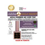 gala smart Rubber No Wipe Top Coat Kauçuk Destekli Yoğun Kıvamlı Top Coat 10 Ml