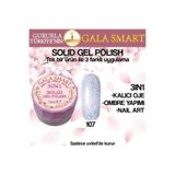 gala smart SOLİD GEL POLISH 15 ML [3İN1 KALICI OJE] NO:107