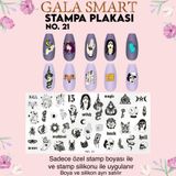 Gala Smart Stampa Plaka No:21 Sticker