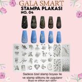 Gala Smart Stampa Plaka No:4 Sticker