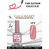 Gala Smart Yarı Saydam Jel Görünümlü Kalıcı Oje LN08