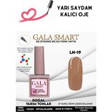Gala Smart Yarı Saydam Jel Görünümlü Kalıcı Oje LN19