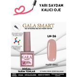 Gala Smart Yarı Saydam Jel Görünümlü Kalıcı Oje LN26
