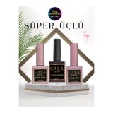 Gala Tnl Exxtra Primer Ultra Base Extra Steel Top Coat Kalıcı Oje Protez Tırnak Jel Tırnak Set