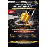 GalacticEvo 33MM Mermer Granit Delme Aparatı Elmas Uçlu Profesyonel Panç Seramik Fayans Delici Matkap Ucu