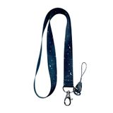 Galaksi Takım Yıldızı Boyun ipi Telefon Askısı Lanyard