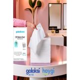 galaksihome Tek Kullanımlık Havlu Cilt Bakım Bezi Cilt Temizleme Makyaj Temizleme Bezi 30x22cm 280 Adet