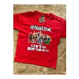 GALASHOP Roblox Themed Birthday T-shirt