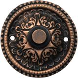 Galata Bronz Yuvarlak Motifli Kapı Zili, Bakır