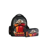 Galatasaray 2 Bölmeli Mauro Icardi Suni Deri Okul Çantası + Kalemlik 9003150255900