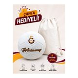 Galatasaray 2026 Beyaz Futbol Topu No:5 – Ham Bez Sırt Çantası