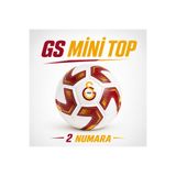 Galatasaray 2026 Yeni Koleksiyon Playline Mini Serisi Lisanslı 32 Panel Dikişli 2 Numaralı Mini Çocuk Futbol Topu