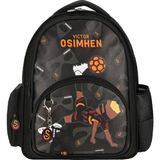Galatasaray 3 Bölmeli Okul Sırt Çantası Siyah Renkli 1 Adet Ortopedik Sırt Desteği ile Rahat Kullanım (25586)