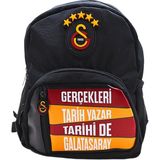 Galatasaray 4 Bölmeli 5 Yıldızlı Gerçekleri Tarih Yazar Suni Deri Yüzey Okul Sırt Çantası (25687)