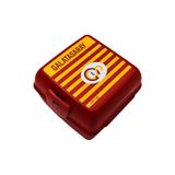 Galatasaray 4 Bölmeli Çubuklu Plastik Beslenme Kabı (24573)
