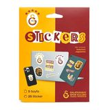 Galatasaray 5 Yıldız Sticker Paketi 5 Sayfa Lisanslı