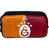 Galatasaray 5 Yıldız Tek Büyük Suni Deri Kalem Çantası - Renkli