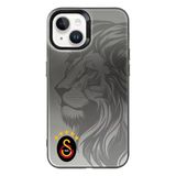 Galatasaray Apple İphone 15 Uyumlu 5 Yıldız Aslan Premium Lisanslı Telefon Kılıfı
