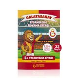 Galatasaray Boyama Kitabı Efsaneler 5 Yaş Üzeri - Sticker Hediyeli Lisanslı Orijinal