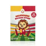 Galatasaray Boyama Kitabı Küçük Aslan 2-5 Yaş - Lisanslı Orijinal