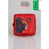 Galatasaray "dekomus Cep Defteri Hediyeli" Yeni Sezon Lisanslı 2 Katlı Beslenme Kutusu / Lunch Box