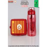 Galatasaray "DEKOMUS CEP DEFTERİ HEDİYELİ" YENİ SEZON LİSANSLI 700 ML MATARA VE 2 KATLI BESLENME KAB