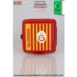 Galatasaray "dekomus Cep Defteri Hediyeli" Yeni Sezon Lisanslı Çizgili 2 Katlı Beslenme Kutusu / Lun