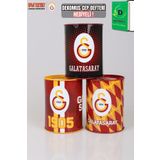 Galatasaray "DEKOMUS CEP DEFTERİ HEDİYELİ" YENİ SEZON LİSANSLI TEKLİ METAL KUMBARA
