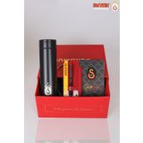 Galatasaray Dekomus Gıft Box Özel Kutulu Lisanslı Çelik Termos 500 ml ,ajanda,hybrıd Tükenmez Kalem
