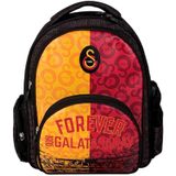 Galatasaray Forever Suni Deri Okul Sirt Cantasi 3 Bolmeli (24589)