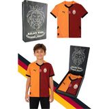 Galatasaray Home Jersey Replica J Kırmızı Unisex Çocuk Forma Lazer Kutu Hediyeli - 5 - 6 Yaş - Sarı - Kırmızı