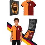 Galatasaray Home Jersey Replica J Kırmızı Unisex Çocuk Forma Uv Kutu Hediyeli - 11 - 12 Yaş - Sarı - Kırmızı
