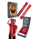 GALATASARAY İLKLERİN ve ENLERİN TAKIMI ŞAL ATKI UV KUTU HEDİYELİ