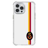 Galatasaray Iphone 13 Pro Max Uyumlu Parçalı Detay Siyah Arma Telefon Kılıfı Kırmızı