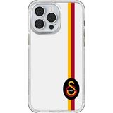 Galatasaray iPhone 15 Pro Max Uyumlu Galatasaray Parçalı Detay Siyah Arma Lisanslı Telefon Kılıfı