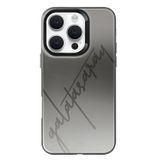 Galatasaray Iphone 16 Pro Uyumlu El Yazı Premium Telefon Kılıfı Kırmızı