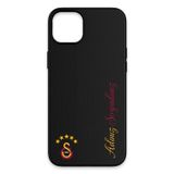 Galatasaray Kişiye Özel 5 Yıldız Arma iPhone 14 Kılıf (Deri) - Lisanslı Orijinal