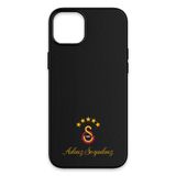 Galatasaray Kişiye Özel 5 Yıldız Arma iPhone 15 Kılıf (Deri) - Lisanslı Orijinal