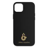 Galatasaray Kişiye Özel Gayin-Sin Arma iPhone 15 Kılıf (Deri) - Lisanslı Orijinal