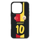 Galatasaray Kişiye Özel Retro 1998-1999 Forma iPhone 16 Pro Kılıf (Cam) - Lisanslı Orijinal
