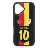 Galatasaray Kişiye Özel Retro 1998-1999 Forma iPhone 17 Kılıf (Cam) - Lisanslı Orijinal
