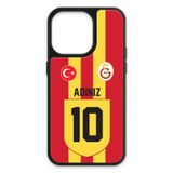 Galatasaray Kişiye Özel Retro 1999-2000 Forma iPhone 14 Pro Kılıf (Cam) - Lisanslı Orijinal